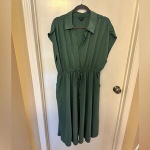 Torrid Forest Green Midi Dress